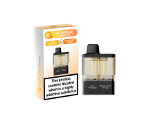 Aura Bar Twist 40k Prefilled Replacement Pod by Crystal Prime-Sour Pineapple / Rocky Candy Orange