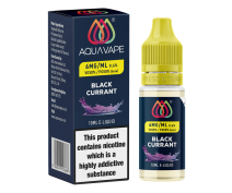 Aqua Vape 10ml Nic Salt-Blackcurrant-10mg
