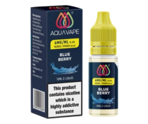 Aqua Vape 10ml Nic Salt-Blueberry-20mg