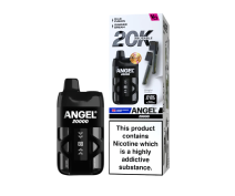 Vapes Bars Angel 20K Dual Prefilled Pod Vape Kit-Black Edition (Blue Fusion , Summer Edition)