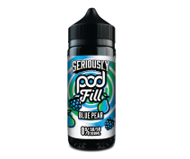 DOOZY SERIOUSLY POD FILL 100ML E-LIQUID-Blue Pear