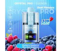 Crystal Pro Switch 30K Vape Kit-Blue Razz Gummy Bear / Blue Razz Cherry Ice