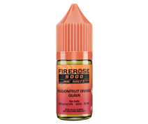 Elux Firerose 5000 Nic Salts-Passionfruit Orange Guava-10mg