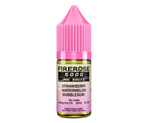 Elux Firerose 5000 Nic Salts-Strawberry Watermelon BubbleGum-10mg