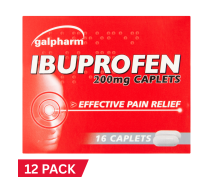 Galpharm Ibuprofen 200mg Tablets (16s x 12)