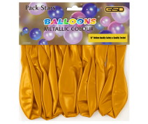 GSD Metallic Balloon (12 X 12) -GSD Metallic Balloons – Gold (12x12)