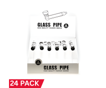 High Grade Glass Pipe (24 Pack)