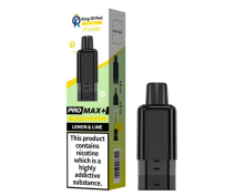 King of Pod Pro Max Plus 6k Replacement Pod | Pack of 5-Lemon & Lime