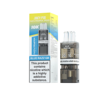 Juicy Pod Novamax 10K Prefilled Replacement Pod | Pack of 10-Blue Razz GB