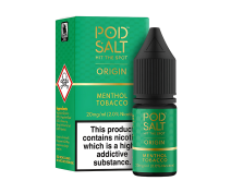 Pod Salt Origin E-liquid-Menthol Tobacco-11mg