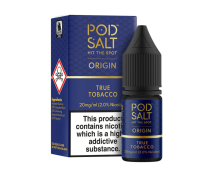 Pod Salt Origin E-liquid-True Tobacco-11mg