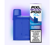 PIXL 8000 Prefilled Replacement Pods-Blueberry Raspberry