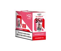 HQD Glow Air 35K Puffs Prefilled Replacement Pod-Watemerlon Bg / Strawberry BG