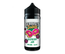 DOOZY SERIOUSLY DONUTS 100ML E-LIQUID -Raspberry Jam