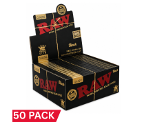 Raw Smoking Paper-Raw Black King Size Slim 50s