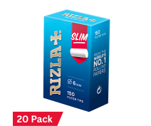 Rizla Smoking Paper-Rizla Extra Slim Filter Tips (20 Pcs)