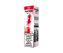 RELX Maxgo Combo 33K Prefilled Replacement Pod | Pack of 5-Cherry Blast