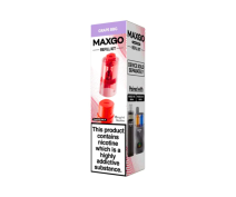 RELX Maxgo Combo 33K Prefilled Replacement Pod | Pack of 5-Grape BBG