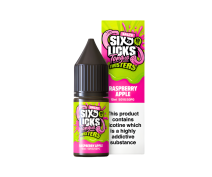 Sixs Licks Nic Salts | Pack of 10-Raspberry Apple-10mg
