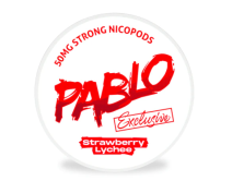 PABLO 50MG NICTOINE POUCH-Strawberry Lychee