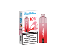 Aura Bar 10k Puffs Prefilled Vape By Crystal Prime-Strawberry Raspberry Ice