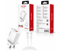 VEN-DENS Mobile Accessories – Chargers, Data Cables, Wired Headphones &amp; Wireless Earbuds-20W Fast Charger USB-C to iPhone – CDK003