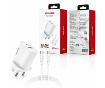 VEN-DENS Mobile Accessories – Chargers, Data Cables, Wired Headphones &amp; Wireless Earbuds-20W Fast Charger USB-C to USB-C – CDK004