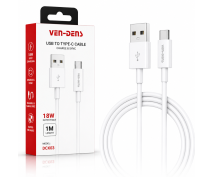 VEN-DENS Mobile Accessories – Chargers, Data Cables, Wired Headphones &amp; Wireless Earbuds-USB to Type-C Cable 1M 18W – DCX03