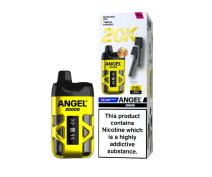 Vapes Bars Angel 20K Dual Prefilled Pod Vape Kit-Yelow Edition (Banana Ice, Triple Mango)