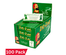 Zig Zag Smoking Papers-Zig Zag Green Std (100s)