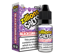 Zillion Nic Salts | Pack of 5-Blackcurrant-10mg