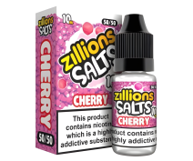 Zillion Nic Salts | Pack of 5-Cherry-10mg
