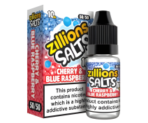 Zillion Nic Salts | Pack of 5-Cherry Blue Raspberry-20mg