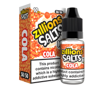 Zillion Nic Salts | Pack of 5-Cola-10mg