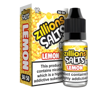 Zillion Nic Salts | Pack of 5-Lemon-10mg