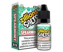 Zillion Nic Salts | Pack of 5-Spearmint-10mg