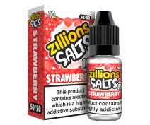 Zillion Nic Salts | Pack of 5-Strawberry-10mg
