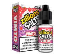 Zillion Nic Salts | Pack of 5-Vimto-10mg