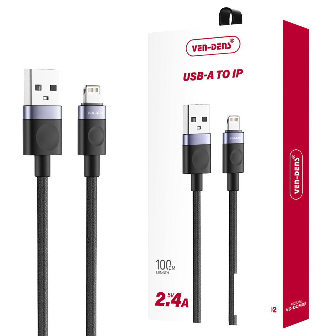 Ven Dens USB A to Lightning Cable