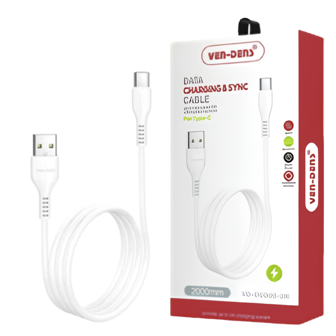Ven Dens Type C Data Cable VD-DCX04 VD-DC23CL