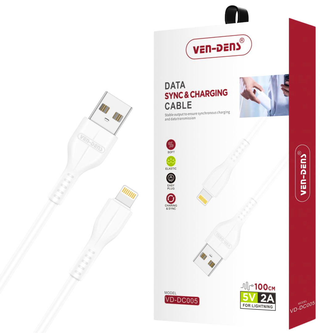 Ven Dens USB A to Lightning Cable
